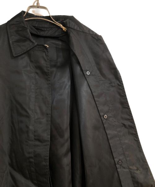 PRADA（プラダ）PRADA (プラダ) ライナー付オールドナイロンステンカラーコート ブラック サイズ:Lの古着・服飾アイテム