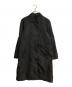 PRADA（プラダ）の古着「ライナー付オールドナイロンステンカラーコート」｜ブラック