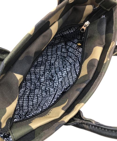 PEARLY GATES（パーリーゲイツ）PEARLY GATES (パーリーゲイツ) 迷彩ハンドバッグ オリーブの古着・服飾アイテム