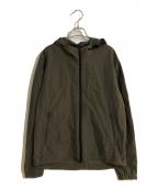 HERNOヘルノ）の古着「LIGHT MILITARY ナイロンフーデットジャケット」｜グリーン