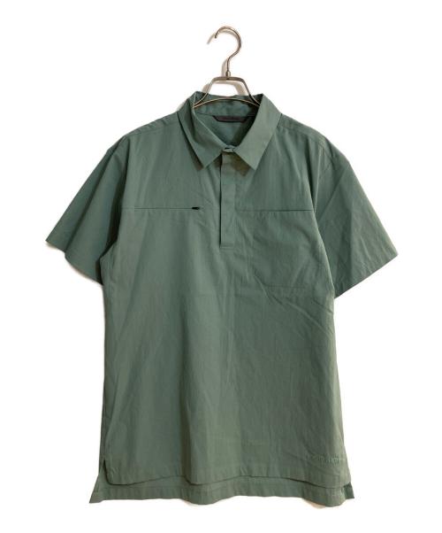 Teton Bros（ティートンブロス）Teton Bros (ティートンブロス) Chill Polo (Men)/チル ポロ グリーン サイズ:Ｌの古着・服飾アイテム