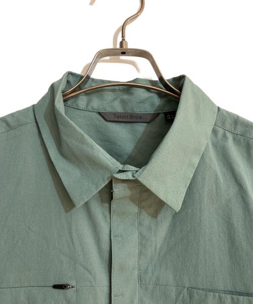 Teton Bros（ティートンブロス）Teton Bros (ティートンブロス) Chill Polo (Men)/チル ポロ グリーン サイズ:Ｌの古着・服飾アイテム