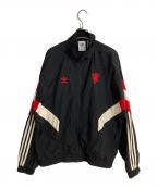 adidas Originalsアディダスオリジナル）の古着「Manchester United Originals Track Top／マンチェスター・ユナイテッド オリジナルス トラックトップ」｜ブラック