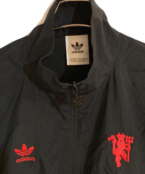adidas Originals（アディダスオリジナル）adidas originals (アディダスオリジナル) Manchester United Originals Track Top／マンチェスター・ユナイテッド オリジナルス トラックトップ ブラック サイズ:Mの古着・服飾アイテム