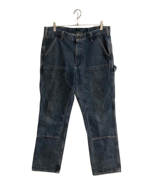 CarHartt（カーハート）CarHartt (カーハート) ダブルニーデニムペインターパンツ インディゴ サイズ:Ｗ36の古着・服飾アイテム