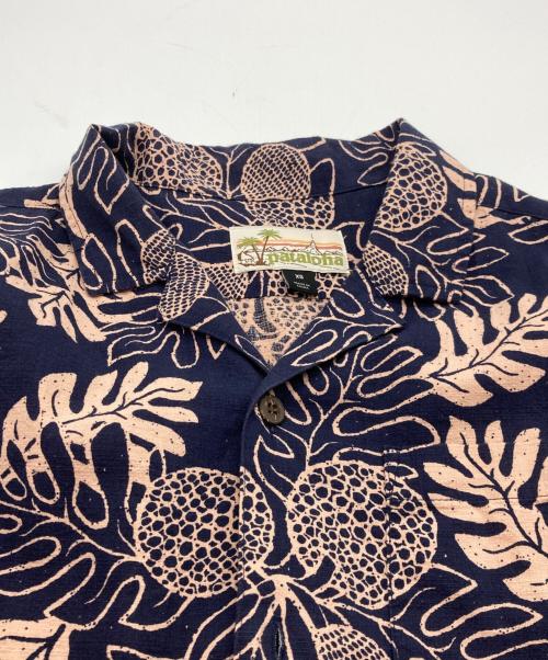 Patagonia（パタゴニア）Patagonia (パタゴニア) パタロハアロハシャツ ネイビー サイズ:XSの古着・服飾アイテム