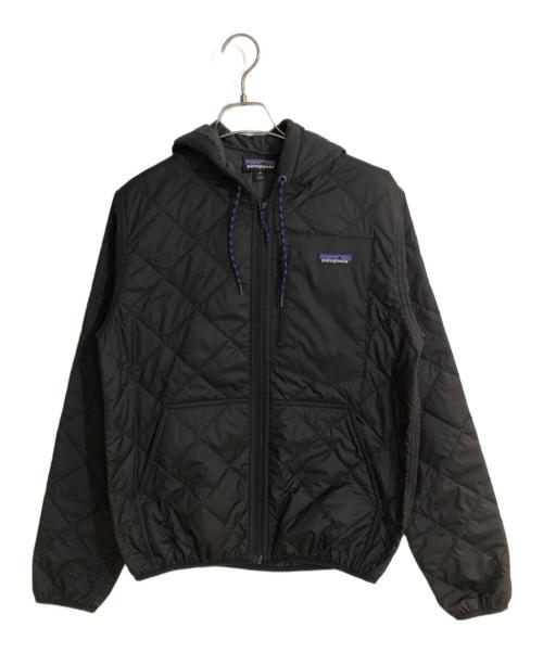 Patagonia（パタゴニア）Patagonia (パタゴニア) ダイヤモンドキルトボマフーディ ブラック サイズ:ＸＳの古着・服飾アイテム