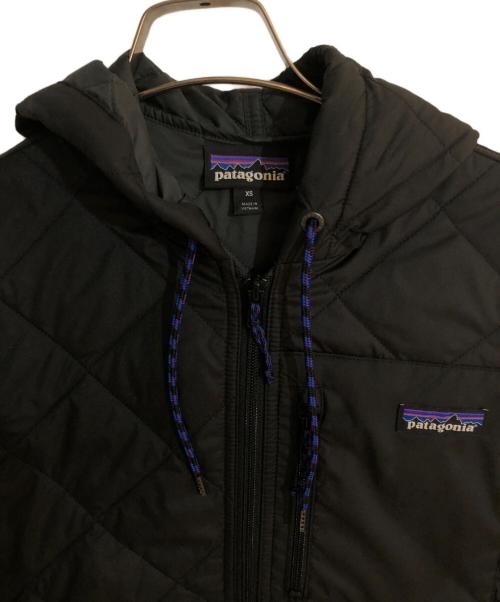Patagonia（パタゴニア）Patagonia (パタゴニア) ダイヤモンドキルトボマフーディ ブラック サイズ:ＸＳの古着・服飾アイテム