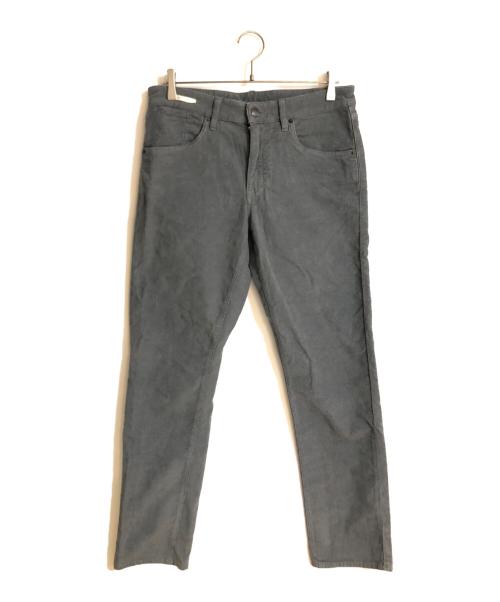 YCHAI（イカイ）YCHAI (イカイ) トルペードコーデュロイパンツ グレー サイズ:32 未使用品の古着・服飾アイテム