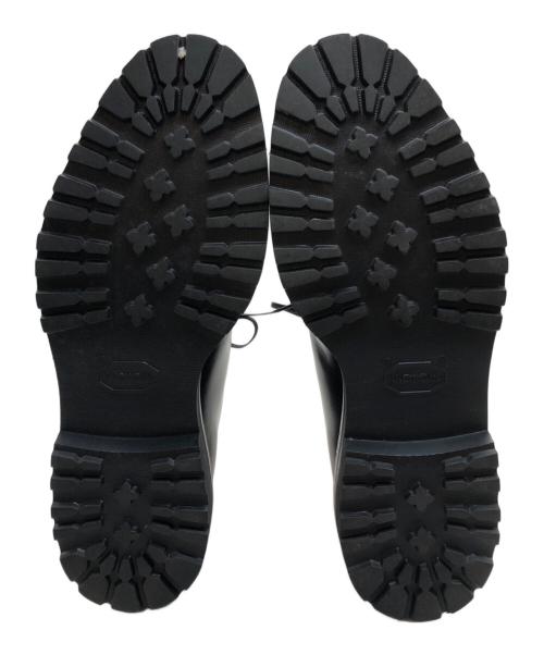 W.H（ダブルエイチ）W.H (ダブルエイチ) プレーントゥシューズ ブラック サイズ:9の古着・服飾アイテム