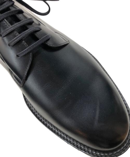 W.H（ダブルエイチ）W.H (ダブルエイチ) プレーントゥシューズ ブラック サイズ:9の古着・服飾アイテム