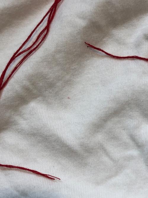 THUG CLUB（サグ クラブ）THUG CLUB (サグ クラブ) TRIBAL TREE SLEEVE TEE ホワイト サイズ:１の古着・服飾アイテム