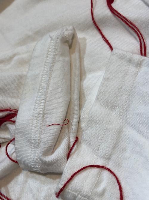 THUG CLUB（サグ クラブ）THUG CLUB (サグ クラブ) TRIBAL TREE SLEEVE TEE ホワイト サイズ:１の古着・服飾アイテム