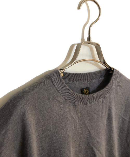 BATONER（バトナ―）BATONER (バトナ―) CHOMA CREW NECK/苧麻クルーネック グレー サイズ:２の古着・服飾アイテム