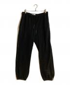 TOGA ARCHIVESトーガアーカイブス）の古着「ジップスウェットパンツ」｜ブラック