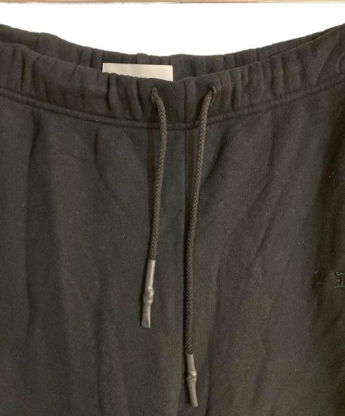 TOGA ARCHIVES（トーガアーカイブス）TOGA ARCHIVES (トーガアーカイブス) ジップスウェットパンツ ブラック サイズ:XLの古着・服飾アイテム