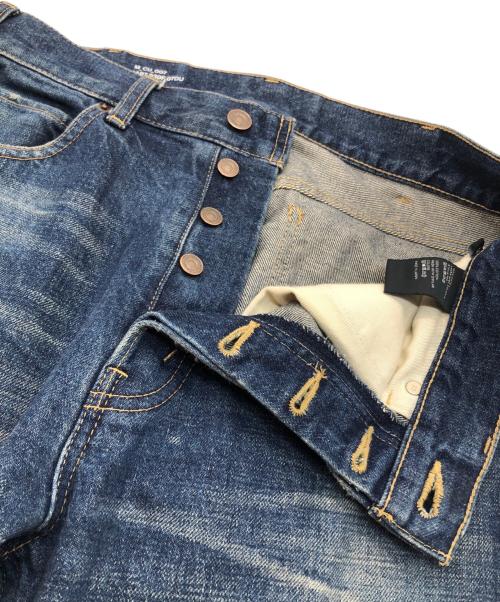 CELINE（セリーヌ）CELINE (セリーヌ) ボタンフライデニムパンツ インディゴ サイズ:W29の古着・服飾アイテム