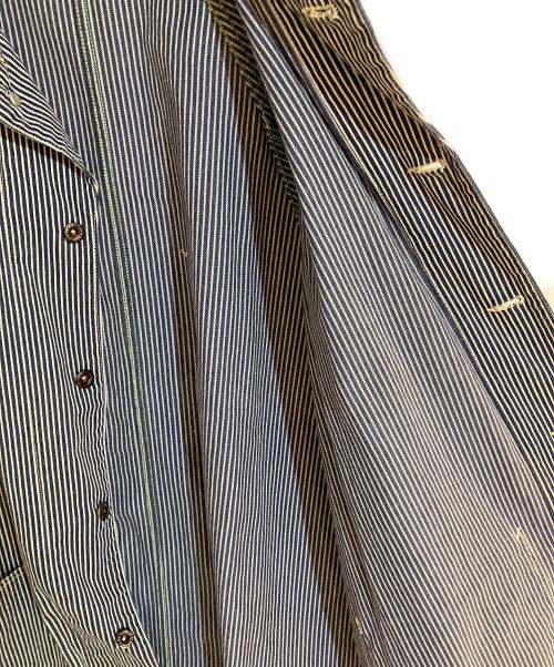 SUGAR CANE（シュガーケーン）SUGAR CANE (シュガーケーン) ウォバッシュカバーオール ブルー サイズ:Ｌの古着・服飾アイテム