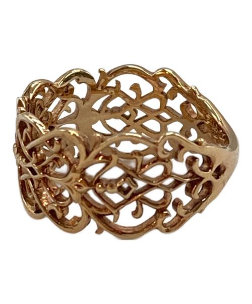 AGATE（アガット）agate (アガット) K10レースリング サイズ:12号の古着・服飾アイテム