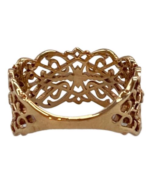 AGATE（アガット）agate (アガット) K10レースリング サイズ:12号の古着・服飾アイテム