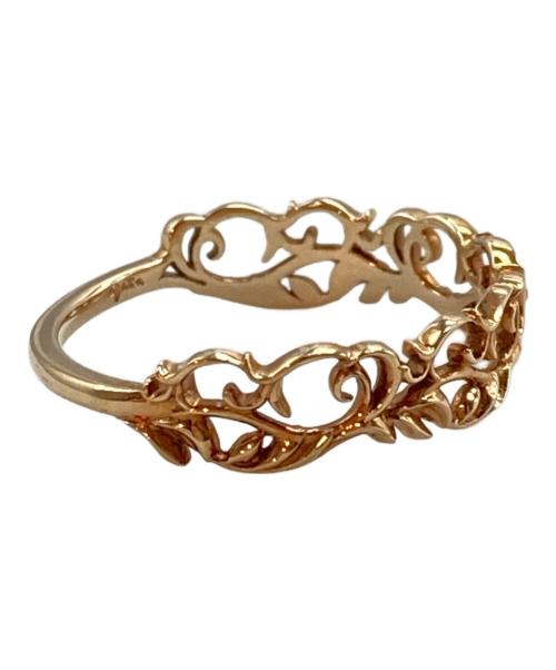 AGATE（アガット）agate (アガット) K10ナローレースリング ゴールド サイズ:１2の古着・服飾アイテム