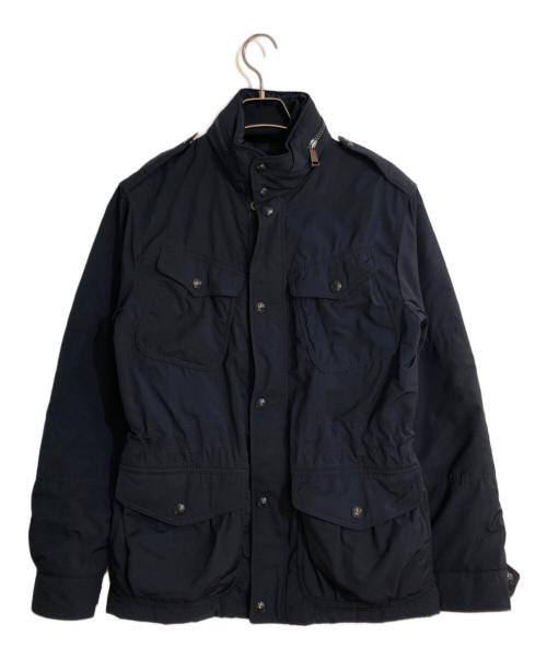 POLO RALPH LAUREN（ポロ・ラルフローレン）POLO RALPH LAUREN (ポロ・ラルフローレン) Utility Down Jacket/ユーティリティダウンジャケット  ネイビー サイズ:Sの古着・服飾アイテム
