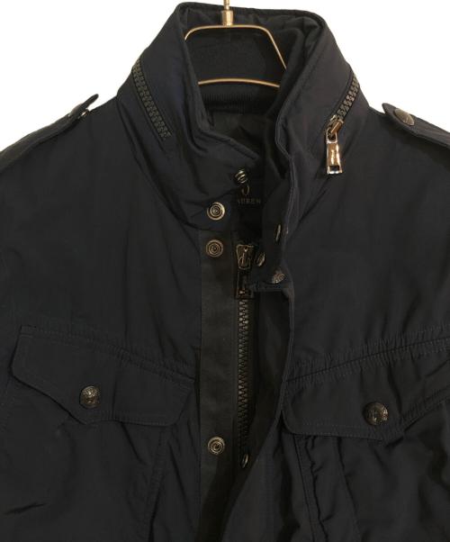POLO RALPH LAUREN（ポロ・ラルフローレン）POLO RALPH LAUREN (ポロ・ラルフローレン) Utility Down Jacket/ユーティリティダウンジャケット  ネイビー サイズ:Sの古着・服飾アイテム