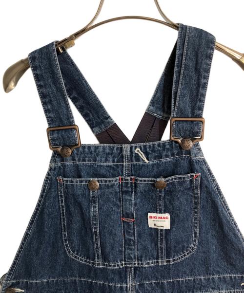 big mac（ビッグマック）big mac (ビッグマック) BEAMS BOY (ビームスボーイ) 別注オーバーダイオーバーオール インディゴ サイズ:FREEの古着・服飾アイテム