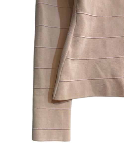 EMPORIO ARMANI（エンポリオ アルマーニ）EMPORIO ARMANI (エンポリオ アルマーニ) ニットジャケット ピンク サイズ:40の古着・服飾アイテム