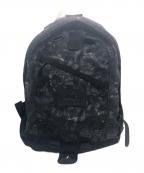 GREGORYグレゴリー）の古着「FINE DAYブラックタペストリーリュック」｜ブラック