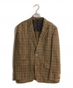 Paul Smith Londonポールスミスロンドン）の古着「チェックテーラードジャケット」｜ブラウン