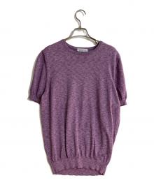 GRAN SASSO（グランサッソ）の古着「半袖Tシャツ」｜パープル