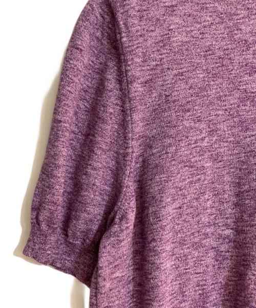 GRAN SASSO（グランサッソ）GRAN SASSO (グランサッソ) 半袖Tシャツ パープル サイズ:48の古着・服飾アイテム