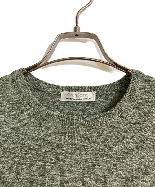 GRAN SASSO（グランサッソ）GRAN SASSO (グランサッソ) 半袖Tシャツ グリーン サイズ:48の古着・服飾アイテム