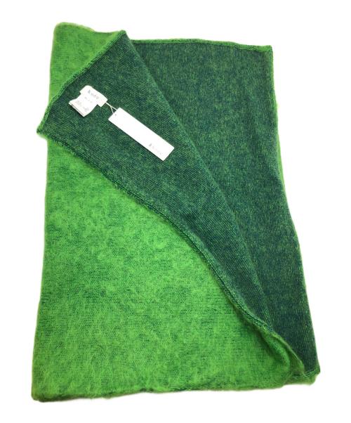 connect（コネクト）connect (コネクト) MOHAIR WOOL STOLE グリーン 未使用品の古着・服飾アイテム