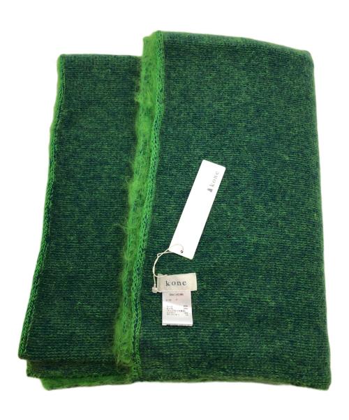 connect（コネクト）connect (コネクト) MOHAIR WOOL STOLE グリーン 未使用品の古着・服飾アイテム