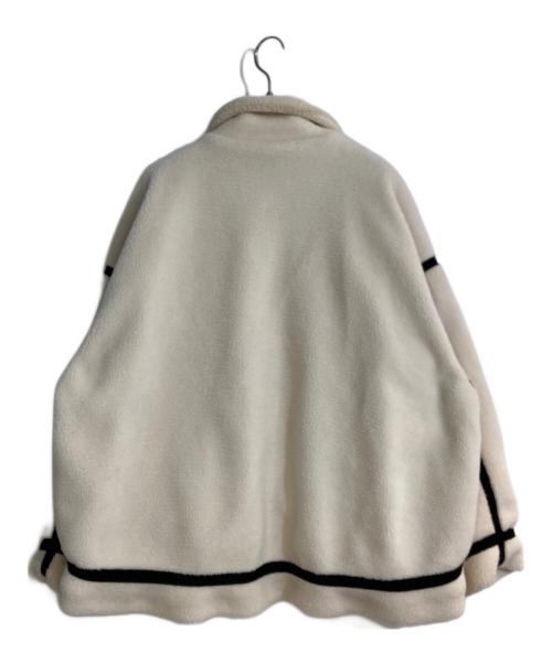 TIGHTBOOTH PRODUCTION（タイトブースプロダクション）TIGHTBOOTH PRODUCTION (タイトブースプロダクション) ボアフライトジャケット ベージュ サイズ:Ｌの古着・服飾アイテム