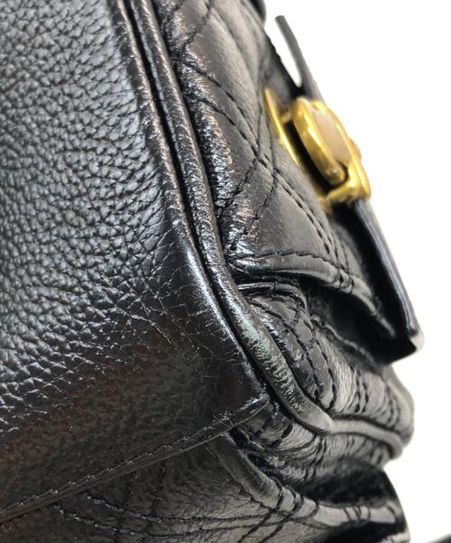 MARC JACOBS（マークジェイコブズ）MARC JACOBS (マークジェイコブス) チェーンハンドルワンショルダーバッグ ブラックの古着・服飾アイテム