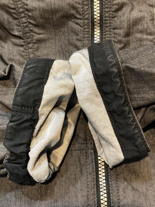 THE NORTH FACE（ザ ノース フェイス）THE NORTH FACE (ザ ノース フェイス) NYLON DENIM COMPACT JACKET／ナイロンデニムコンパクトジャケット ブラック サイズ:Ｌの古着・服飾アイテム