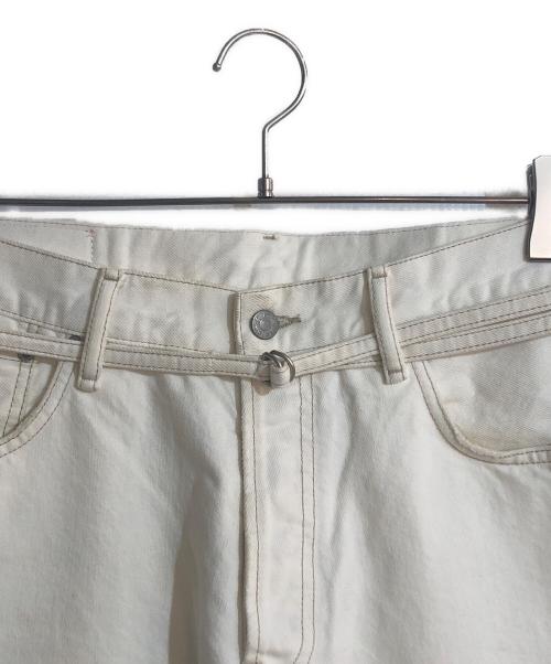 Acne studios（アクネ ストゥディオス）Acne studios (アクネ ストゥディオス) 1991 Toj U White Out ホワイト サイズ:31の古着・服飾アイテム