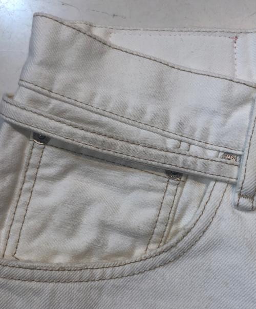 Acne studios（アクネ ストゥディオス）Acne studios (アクネ ストゥディオス) 1991 Toj U White Out ホワイト サイズ:31の古着・服飾アイテム