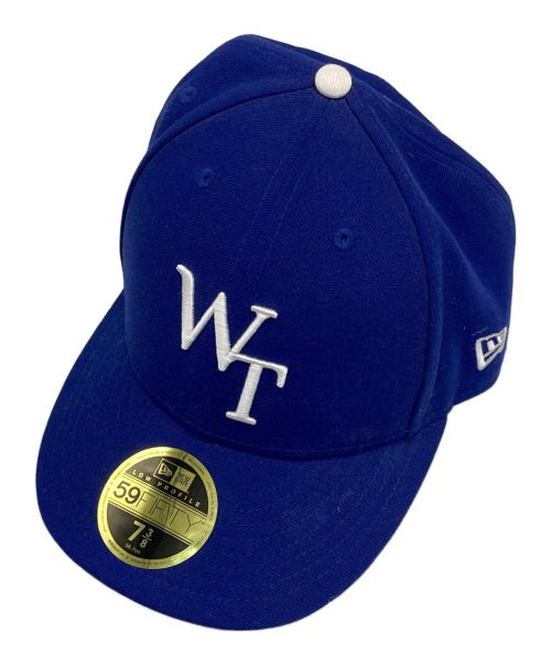 New Era（ニューエラ）New Era (ニューエラ) WTAPS (ダブルタップス) 刺繍ロゴキャップ ブルー サイズ:58.7の古着・服飾アイテム