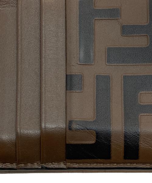 FENDI（フェンディ）FENDI (フェンディ) ダイヤモンドFFフラグメントケース ブラウンの古着・服飾アイテム