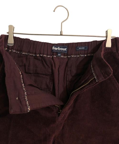 Barbour（バブアー）Barbour (バブアー) コーデュロイ ストレッチ パンツ レッド サイズ:28の古着・服飾アイテム