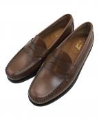 G.H.BASSジーエイチバス）の古着「MOC PENNY LOAFER/モックペニーローファー」｜ブラウン
