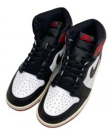 NIKE（ナイキ）の古着「Air Jordan 1 Retro High OG "Black Toe Reimagined"/エアジョーダンワンレトロハイオージーブラックトゥリイマジンド」｜ブラック×レッド