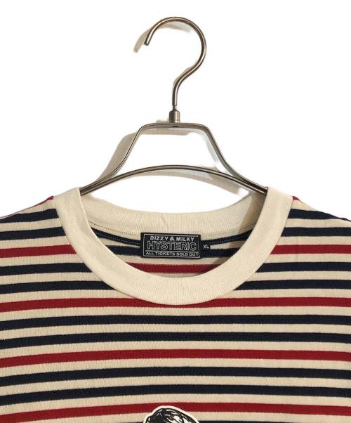 Hysteric Glamour（ヒステリックグラマー）Hysteric Glamour (ヒステリックグラマー) VIXEN GIRL Tシャツ レッド サイズ:XLの古着・服飾アイテム