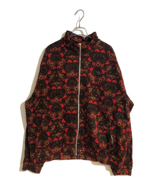 adidas Originals（アディダスオリジナル）adidas originals (アディダスオリジナル) コーデュロイ トラックトップ アルミナ レッド サイズ:XLの古着・服飾アイテム