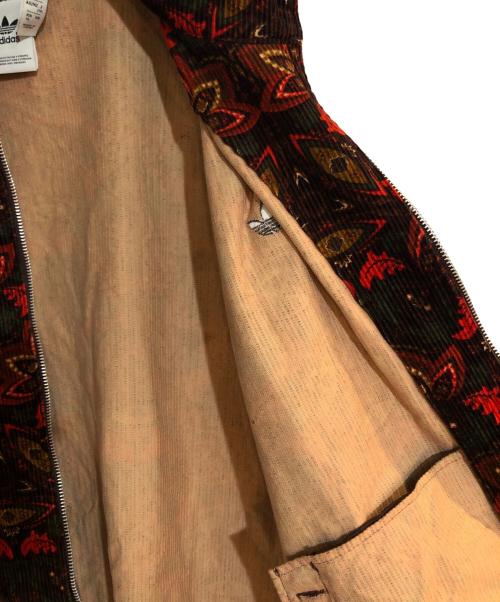 adidas Originals（アディダスオリジナル）adidas originals (アディダスオリジナル) コーデュロイ トラックトップ アルミナ レッド サイズ:XLの古着・服飾アイテム