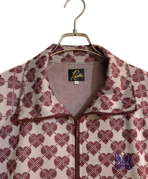 Needles（ニードルズ）Needles (ニードルズ) Track Jacket - Poly Jq./トラックジャケット ボルドー サイズ:XLの古着・服飾アイテム